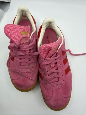 Adidas Gazelle Indoor Platform Pink Red Gum Sneakers Women’s US 5